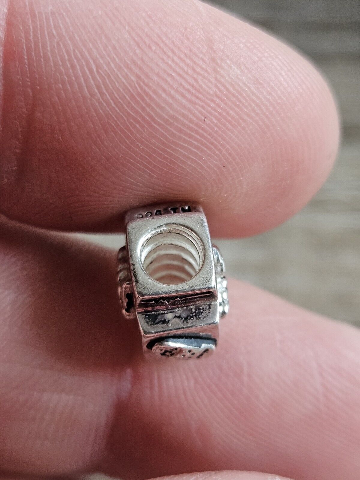STERLING SILVER 925 CHAMILIA REGISTERED NURSE R.N. CHARM BEAD RETIRED