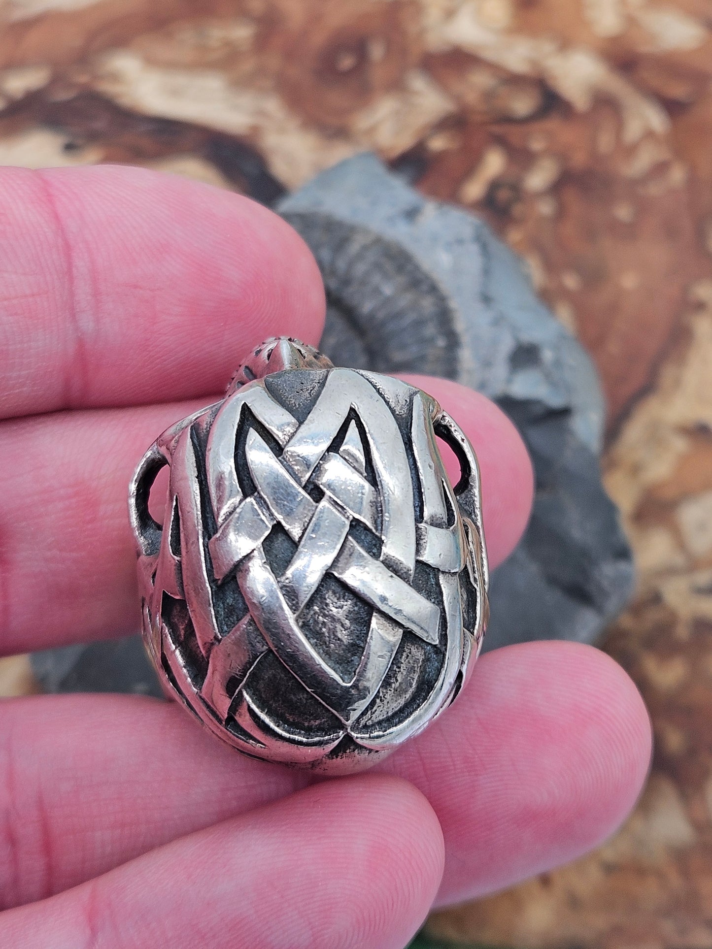 Wildcat Collection - Huge Skull Ring, UK Size Z+1, Solid Silver 925. 58 grams