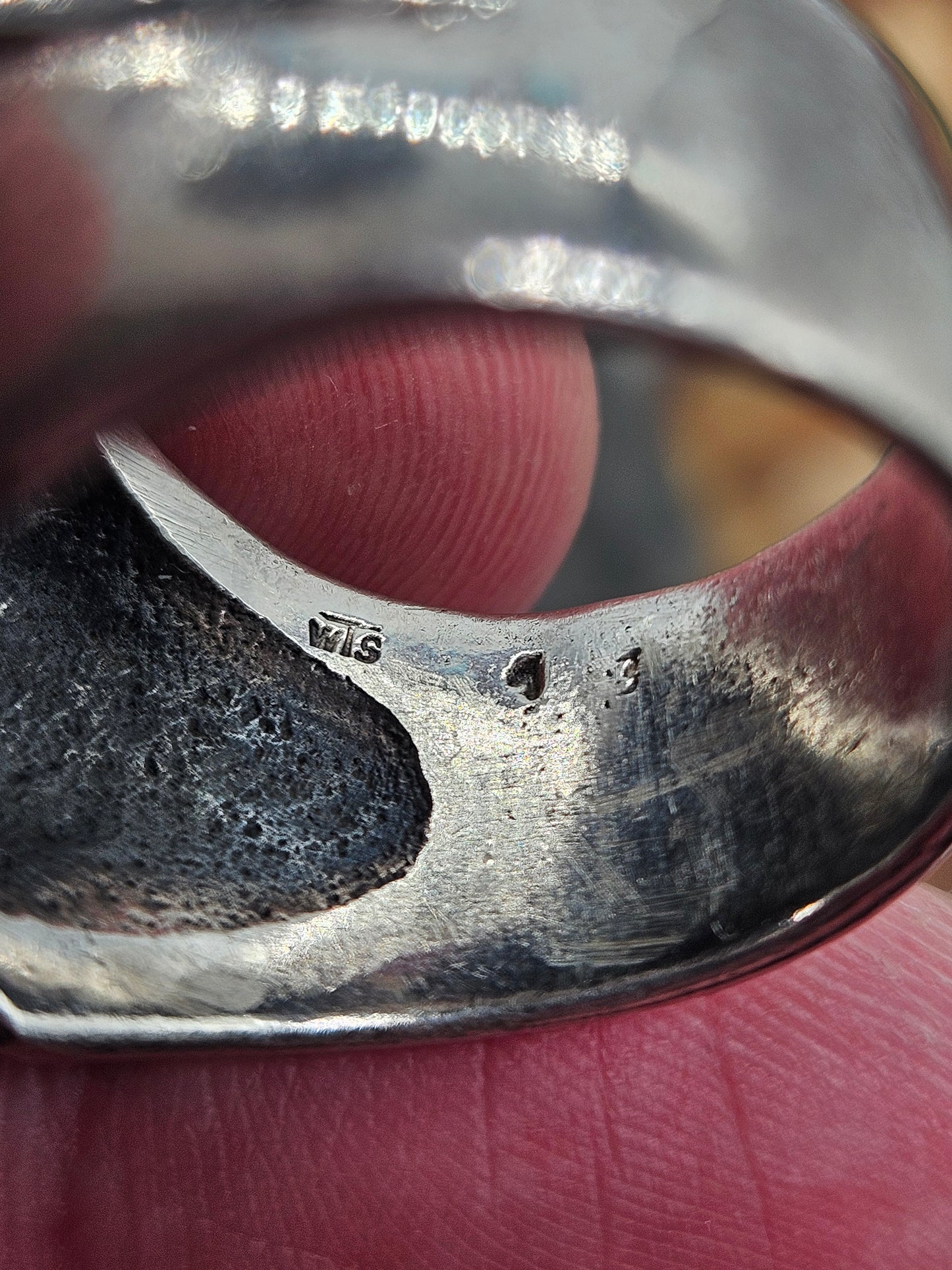 Wildcat Collection - Huge Skull Ring, UK Size Z+1, Solid Silver 925. 58 grams
