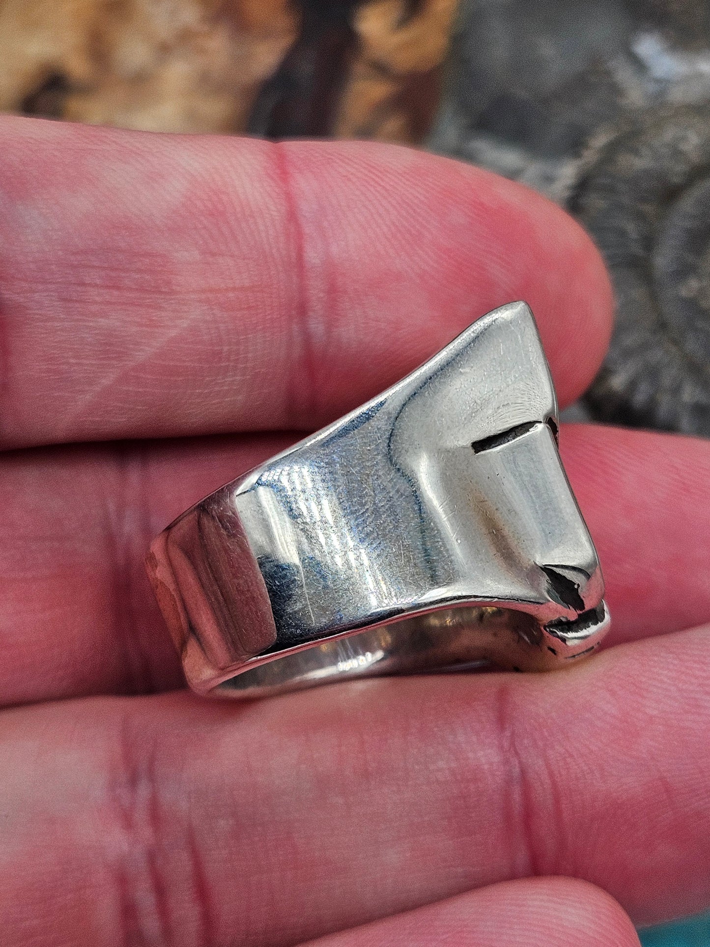 Transformers - Autobots And Decepticons, Custom Made Silver 925 Rings. Size V