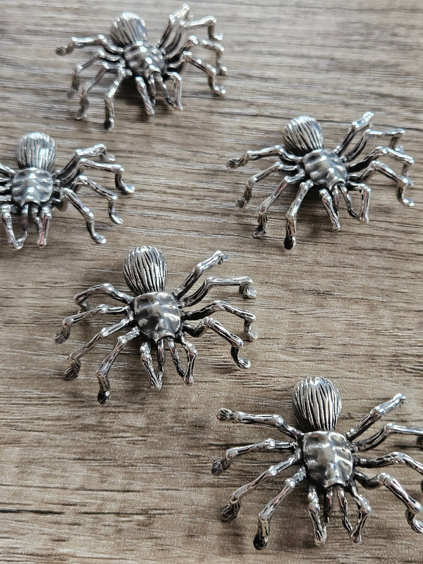 Sterling Silver 925 3D Large Spider Pendant, Brand New Stock! Tarantula, Gothic.