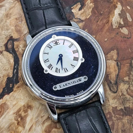 Mens Ex Display Thomas Earnshaw Limited Edition 1 Of 200 Quartz Watch, Sandstone