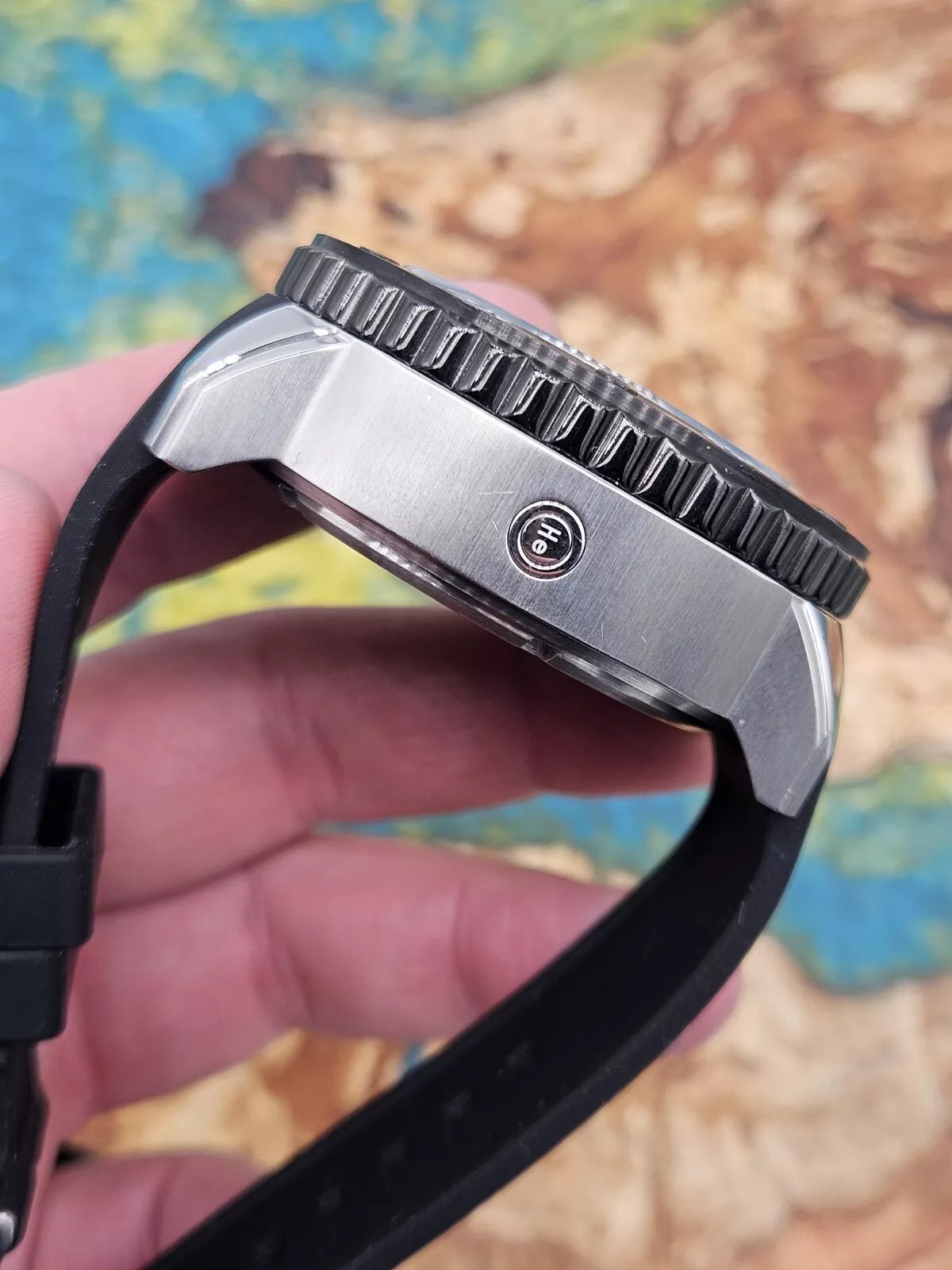 Swiss Eagle Mens Swiss Eagle Abyss Watch SE-9073-0B, 1000m Dive Watch.