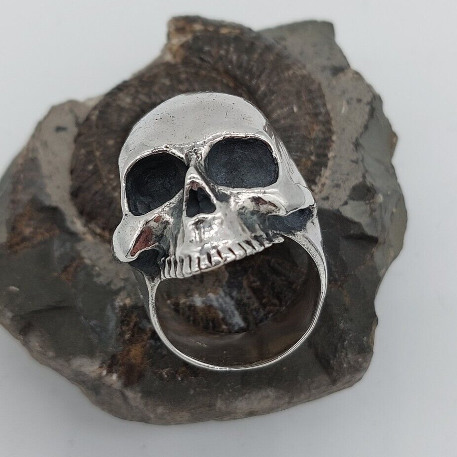 Wildcat Collection - Huge Skull Ring, UK Size Z