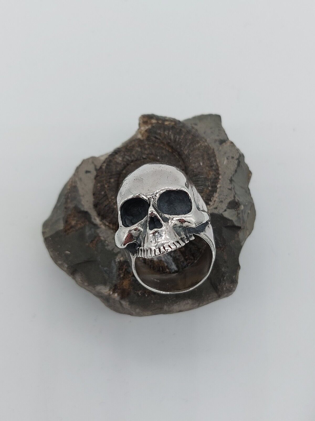 Wildcat Collection - Huge Skull Ring, UK Size Z