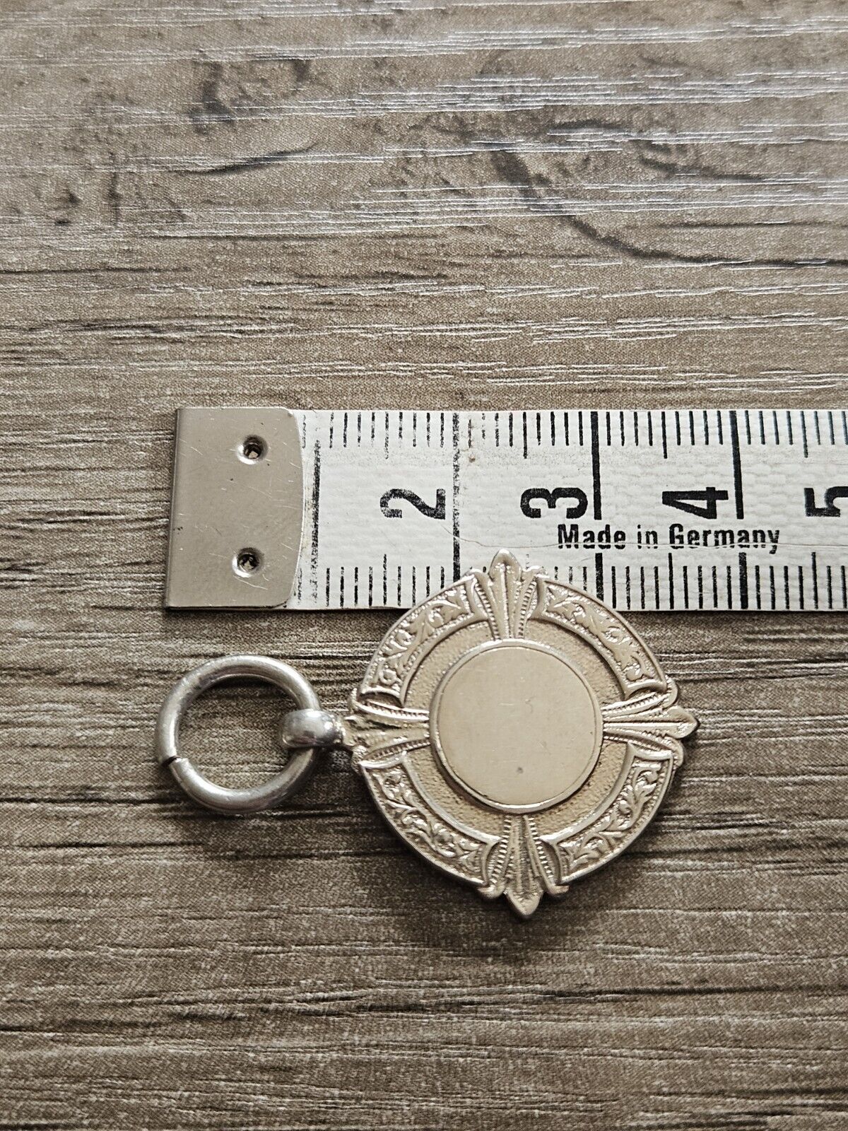 Vintage Sterling Silver 925 Fob Medal 1936, Birmingham 
