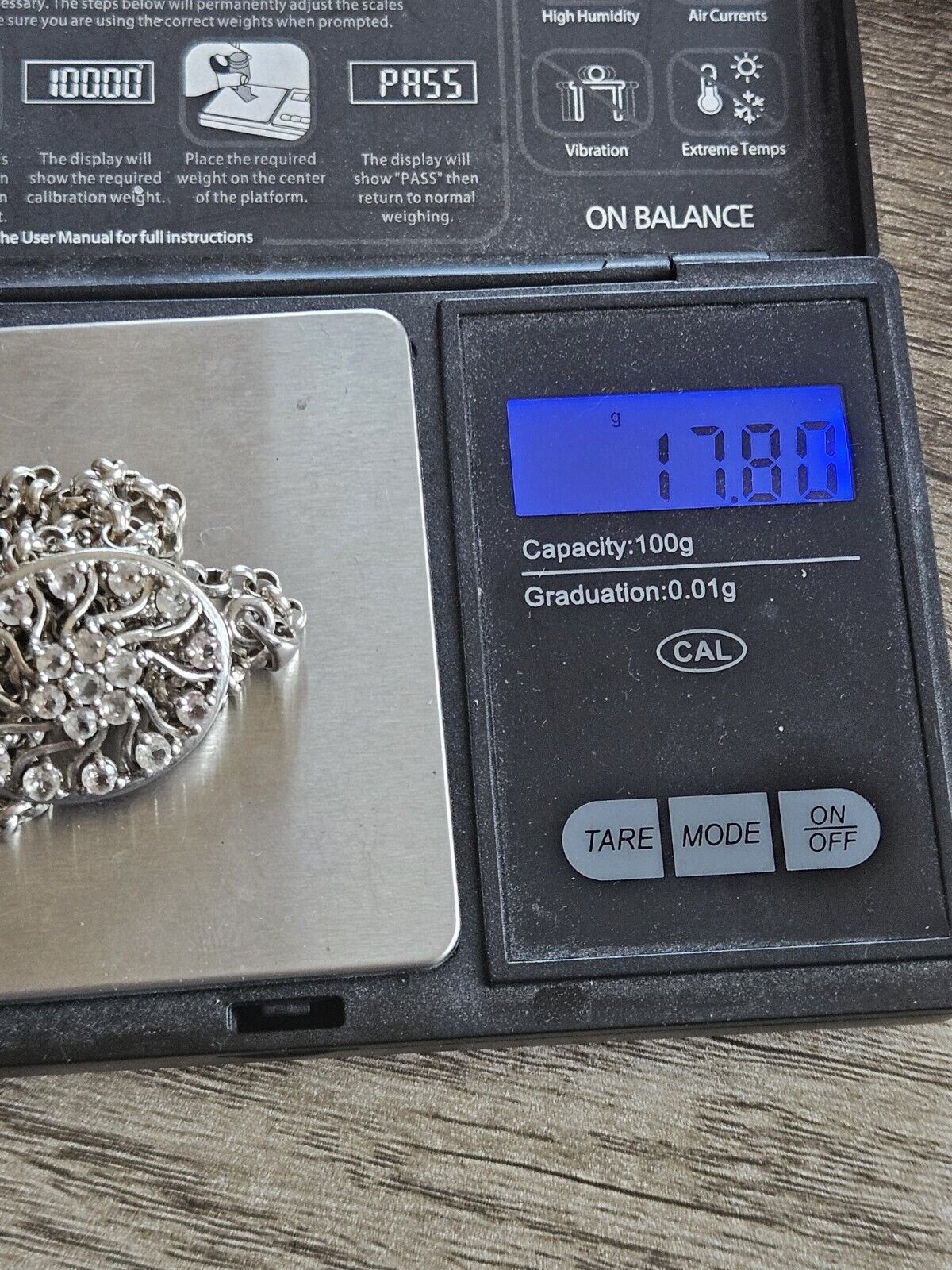 925 Silver Spiral Pendant, Necklace. 51cm Belcher Chain. 