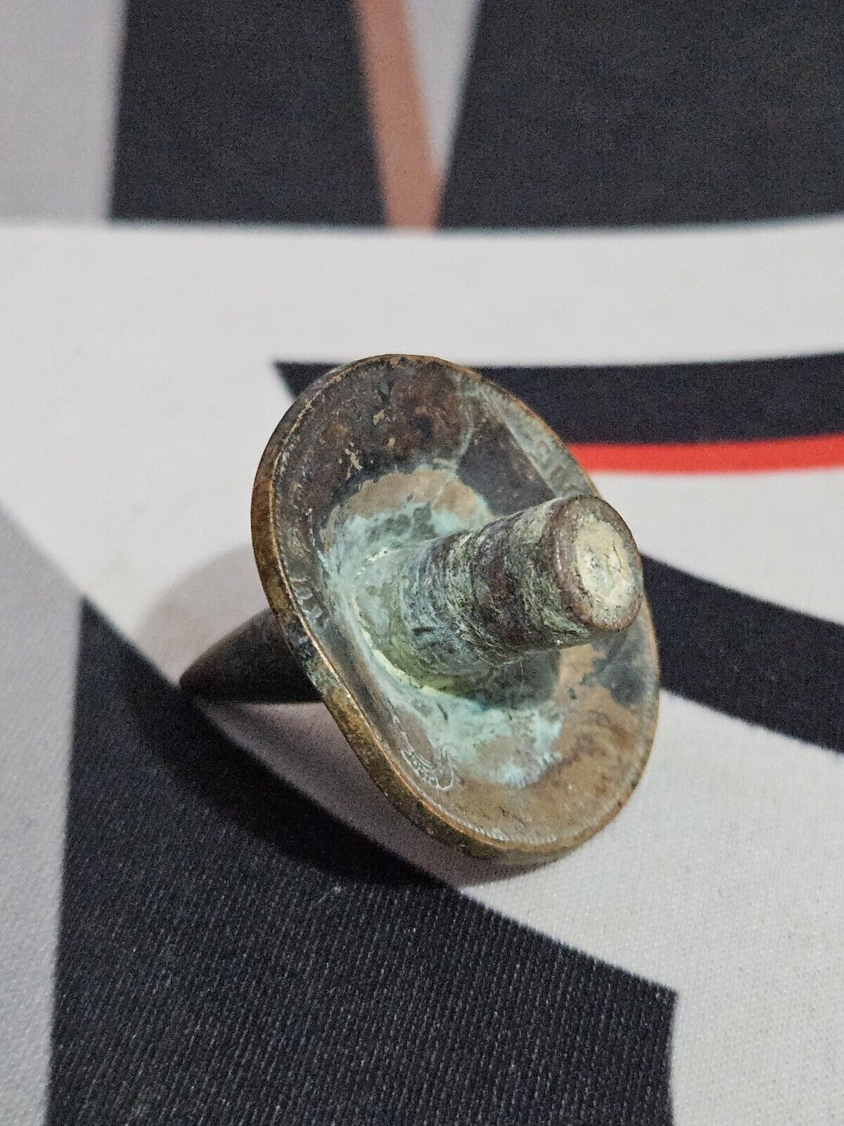 Ww1 Dated Coin Trench Art. Dated 1915.