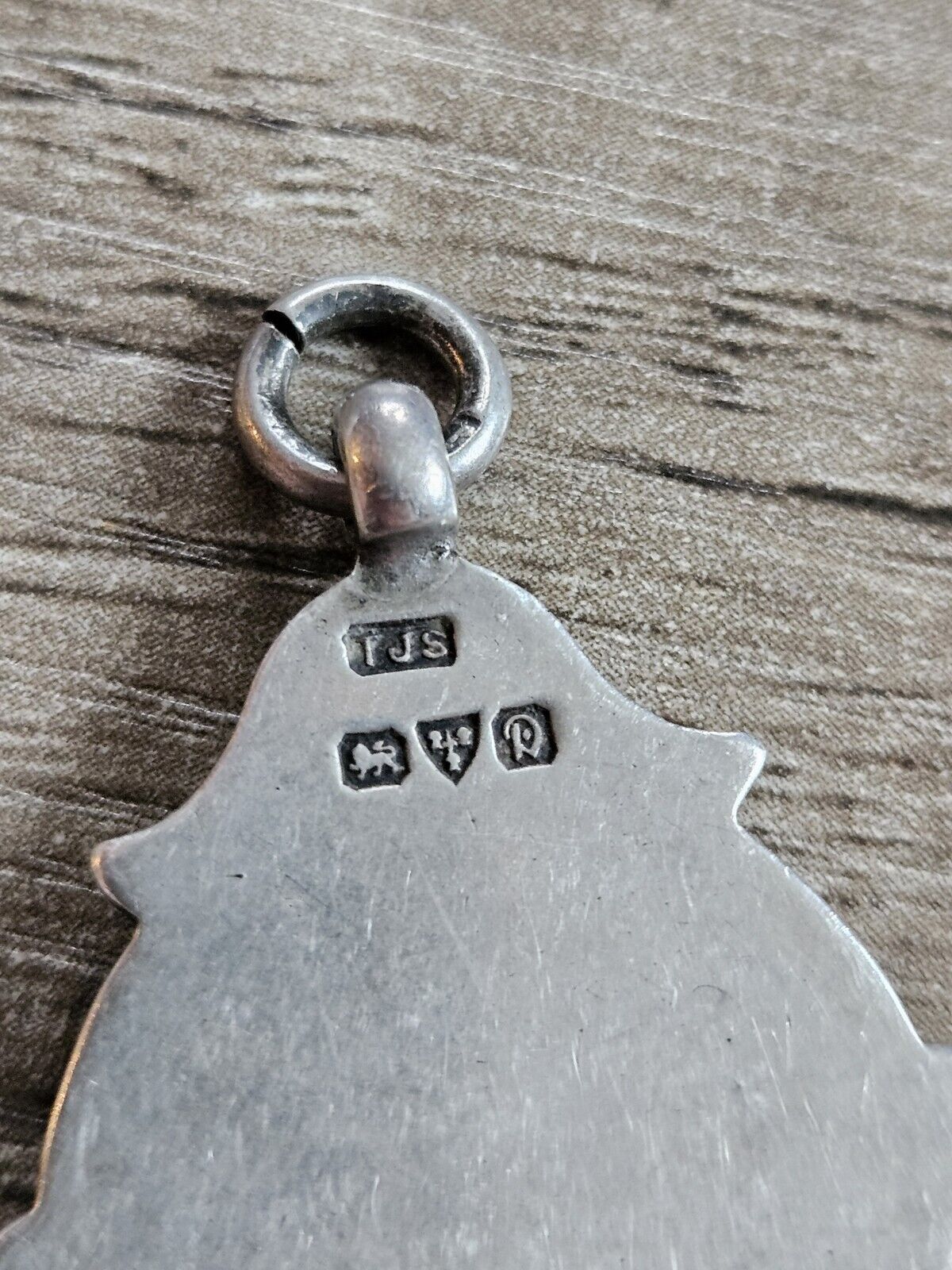 Vintage Sterling Silver 925 Fob Medal 1929-30, Chester.