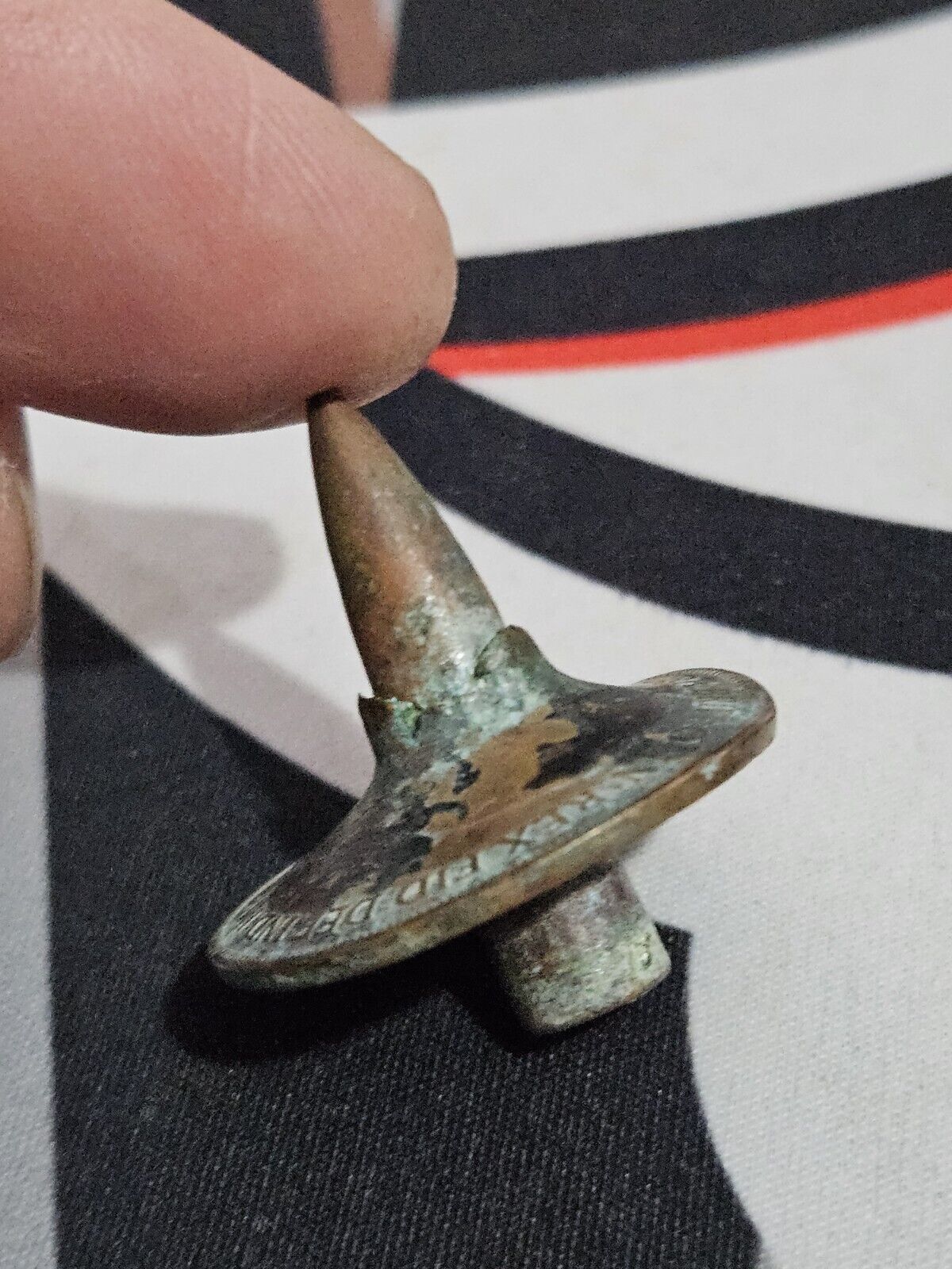 Ww1 Dated Coin Trench Art. Dated 1915.
