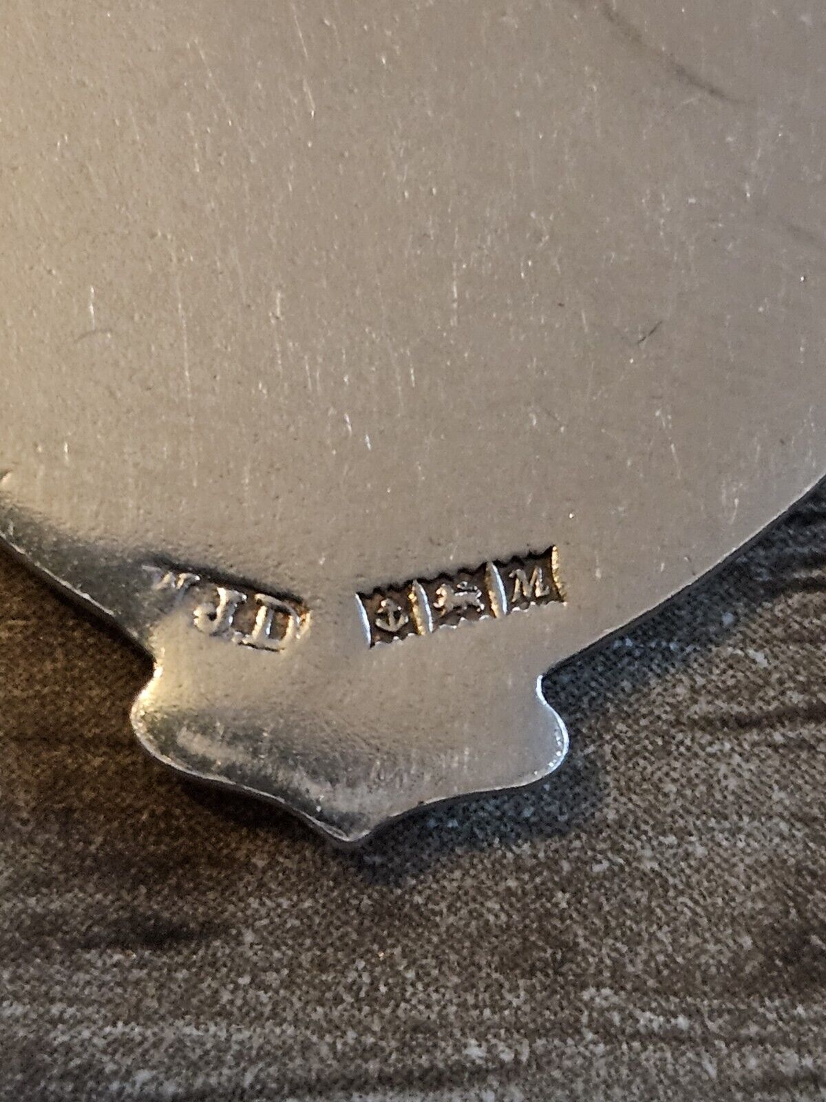 Vintage Sterling Silver 925 Fob Medal Shield. 11.4 Grams. 1961-62.