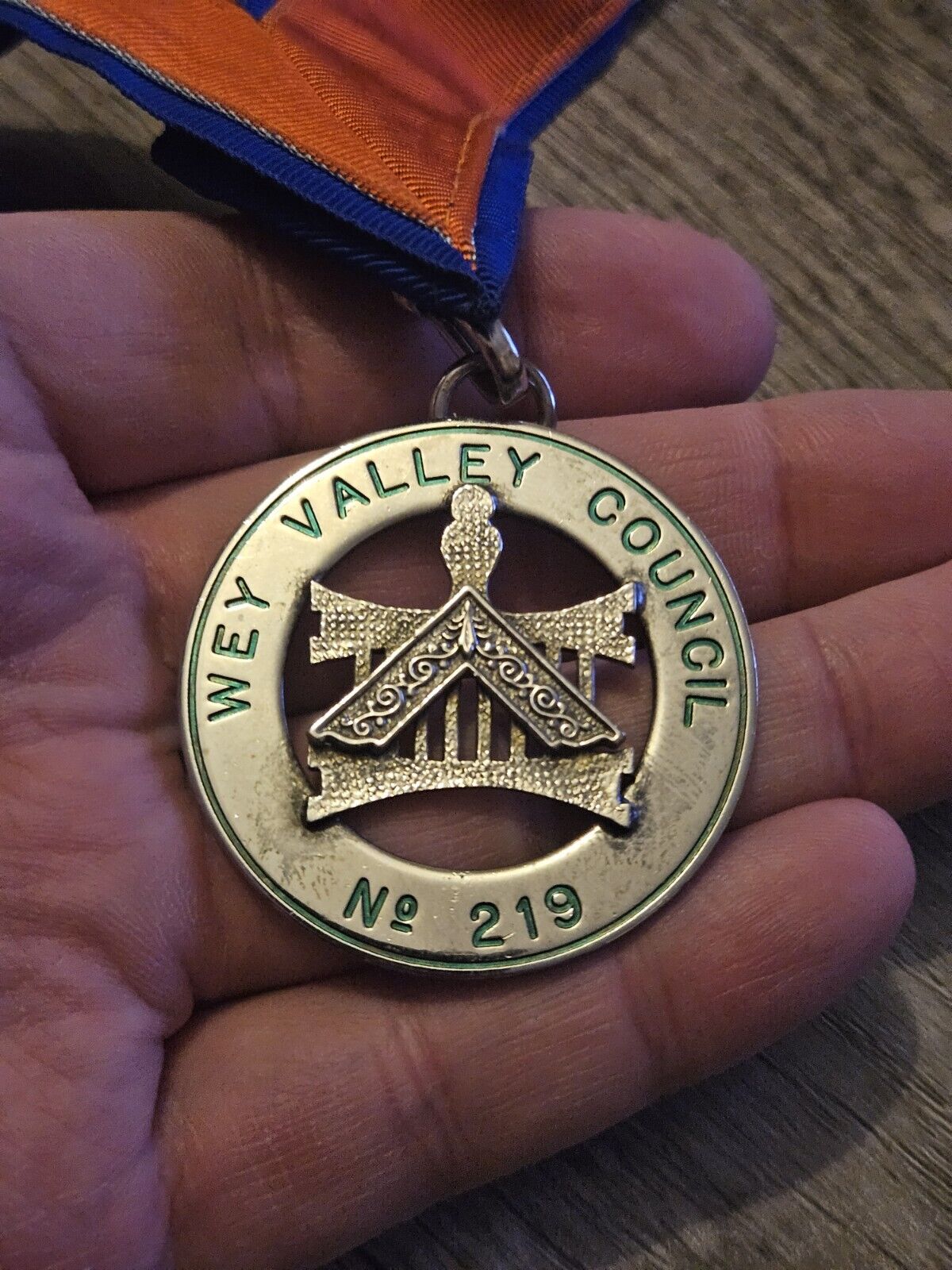 Wey Valley Council, Vintage Members Medal. No 219. 