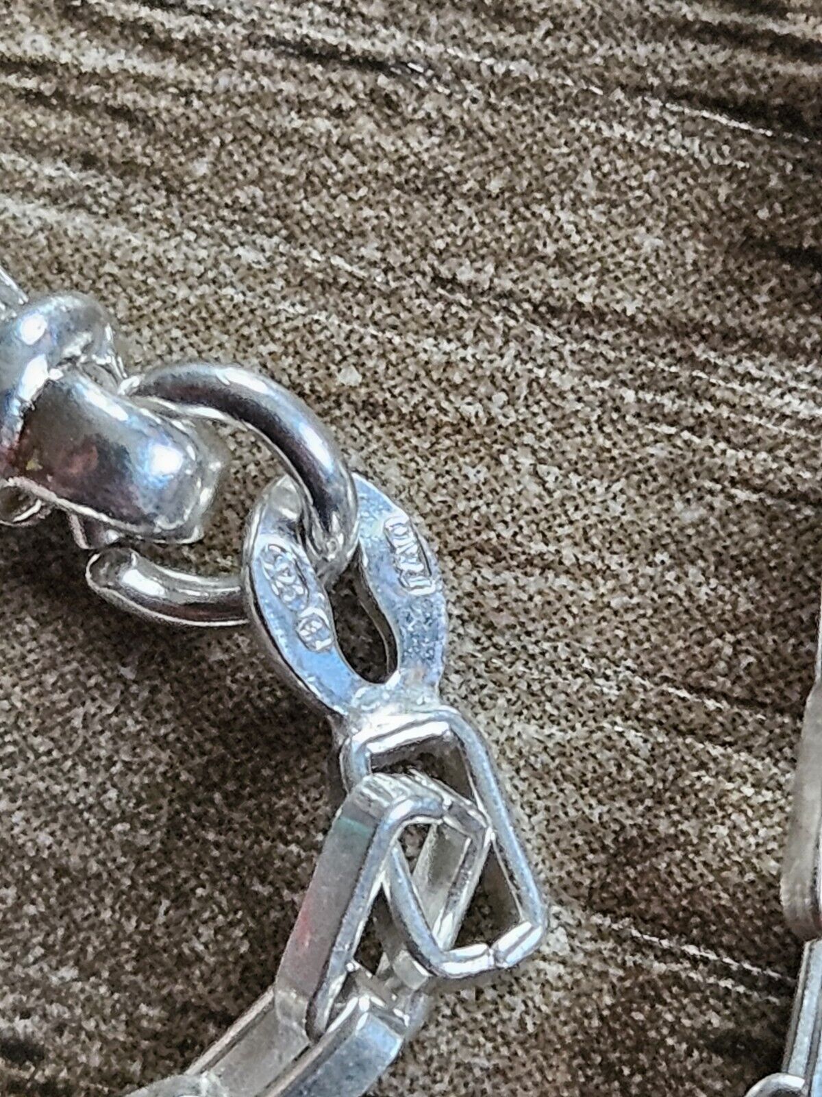 18.5" Inch 925 Sterling Silver Box Chain Necklace Men Women, Brand New. 