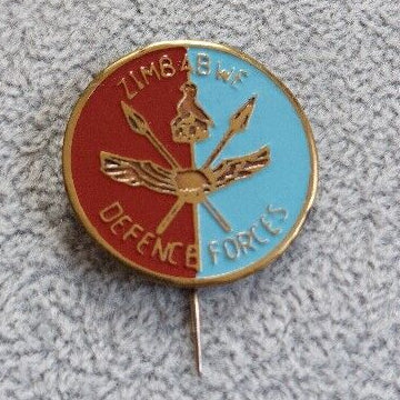 Zimbabwe Defence Forces - Vintage Stick Pin Badge, Enamel. South Africa. Rare!