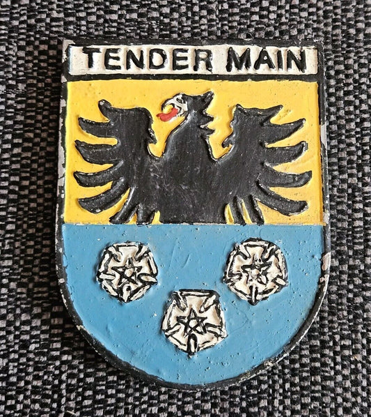 Tender Main - German Navy Bundesmarine Ship Tampion Plaque Badge Crest