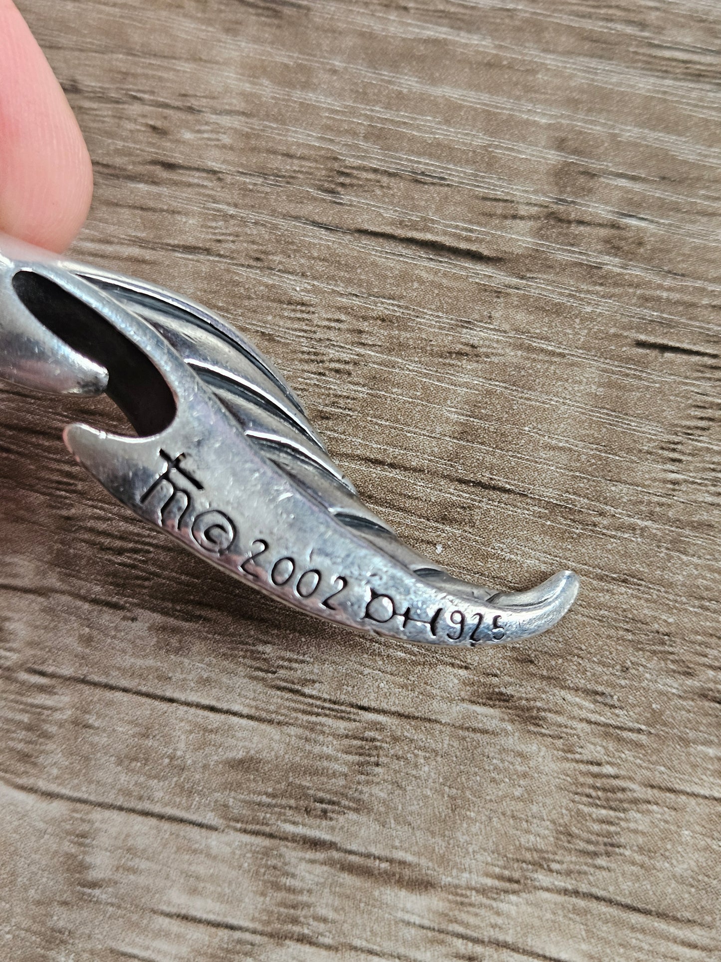 Soul Fetish Vintage Sterling Silver 925 Tribal pendant By Thierry Martino