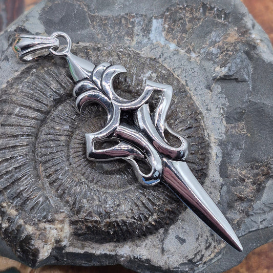 SEVEN Jewellery - Silver 925 Dagger pendant, Necklace.