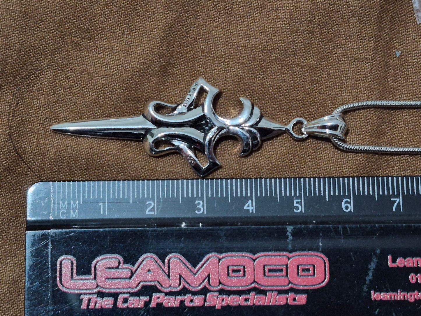 SEVEN Jewellery - Silver 925 Dagger pendant, Necklace.