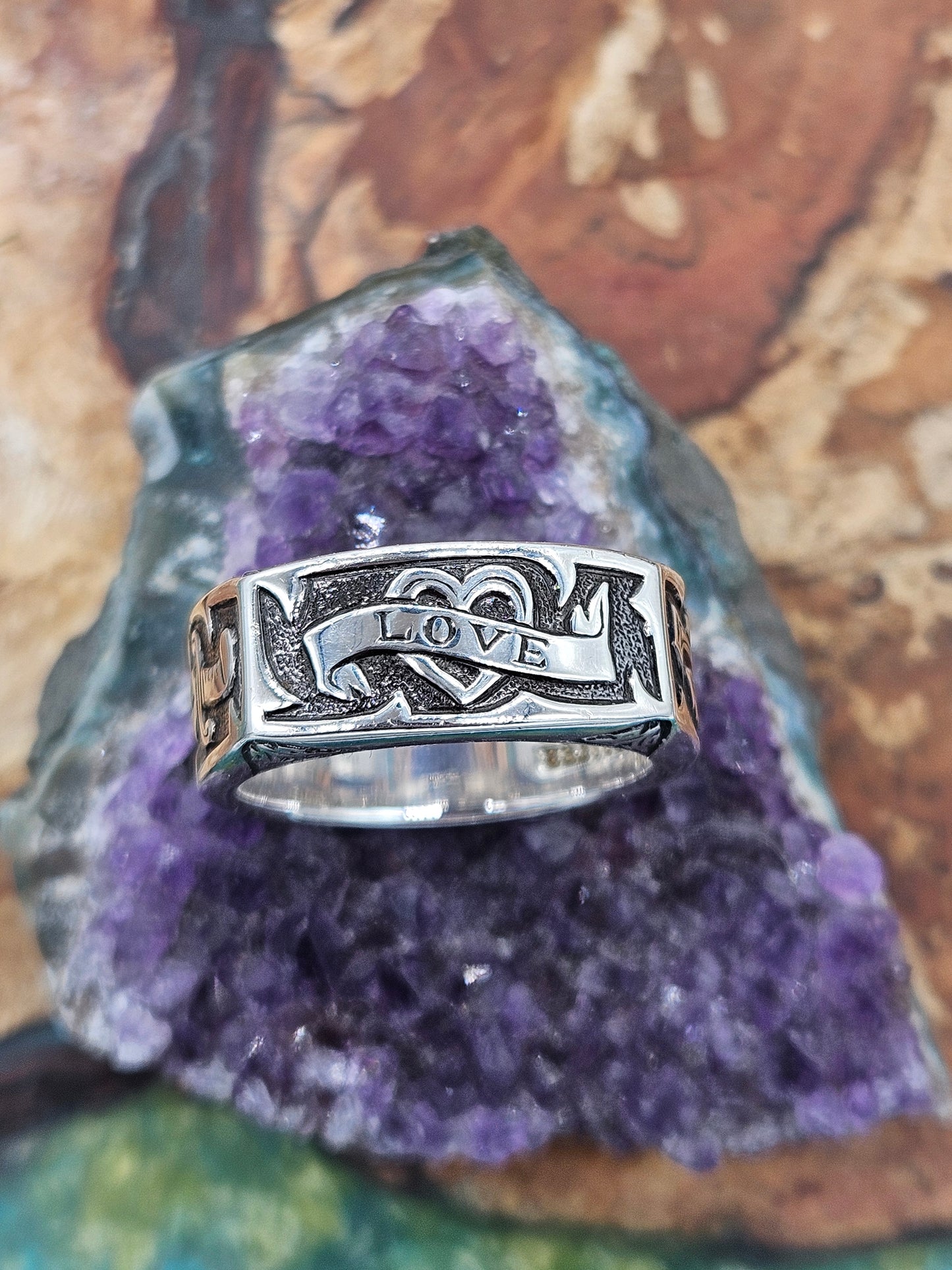 Stephen Webster Love Hate Ring, Silver 925. UK Size Y
