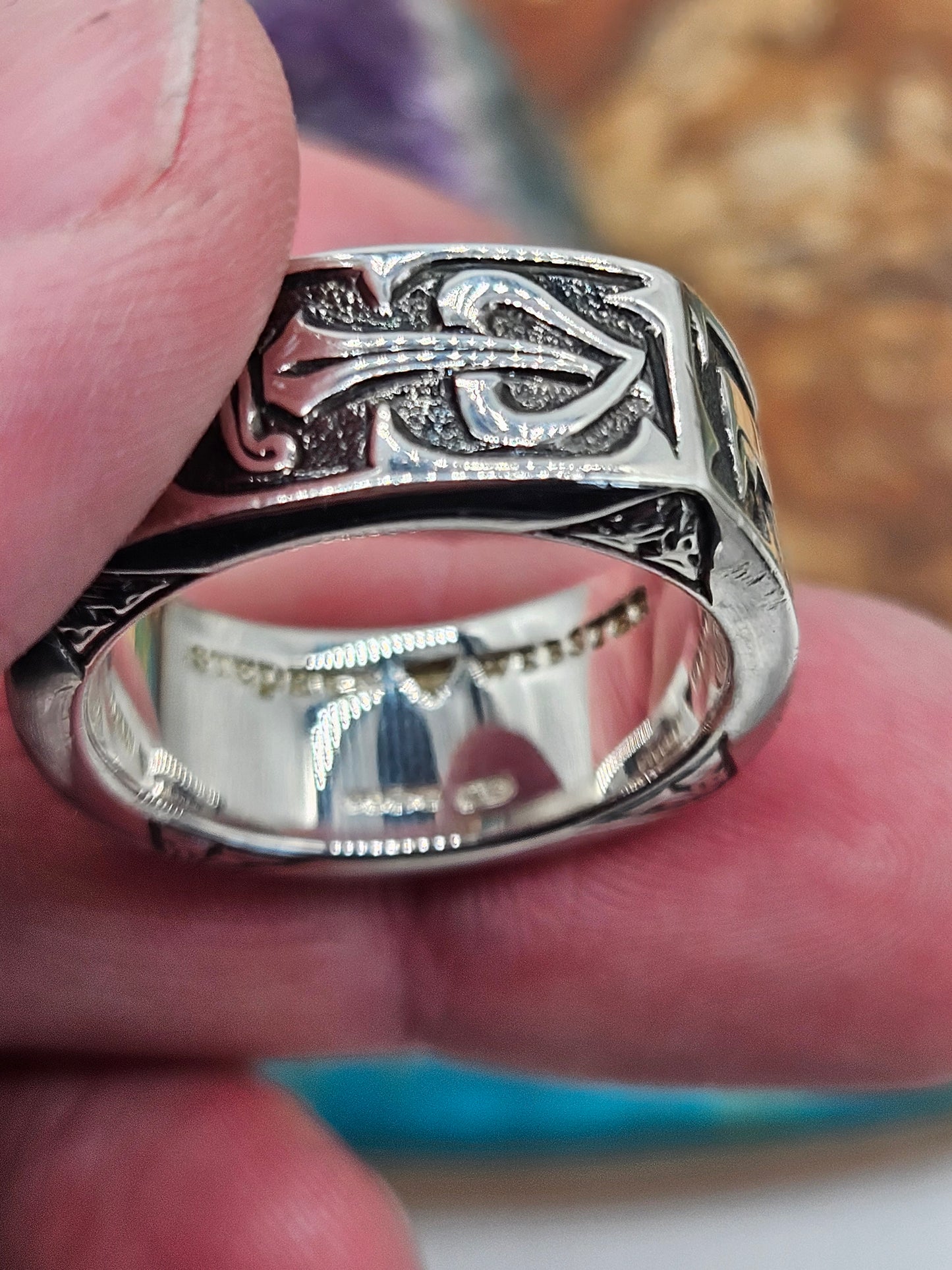 Stephen Webster Love Hate Ring, Silver 925. UK Size Y