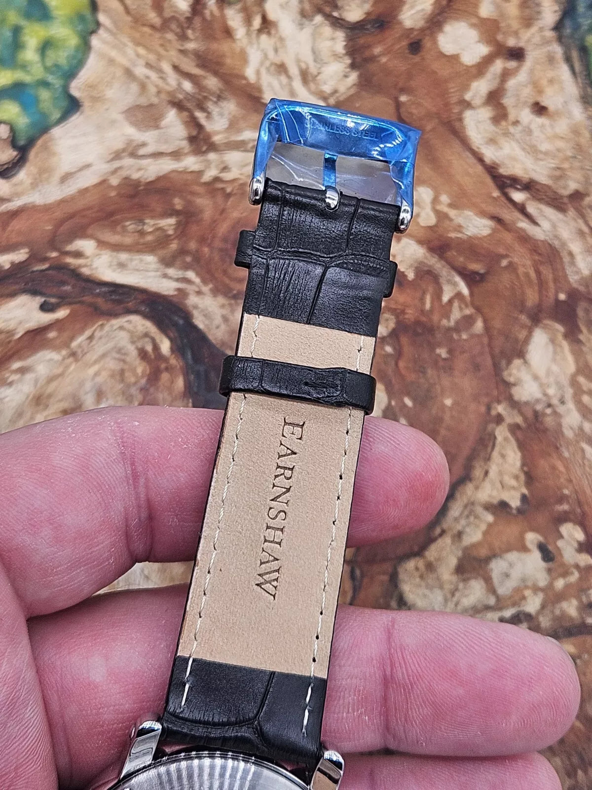 Mens Ex Display Thomas Earnshaw Limited Edition 1 Of 200 Quartz Watch, Sandstone