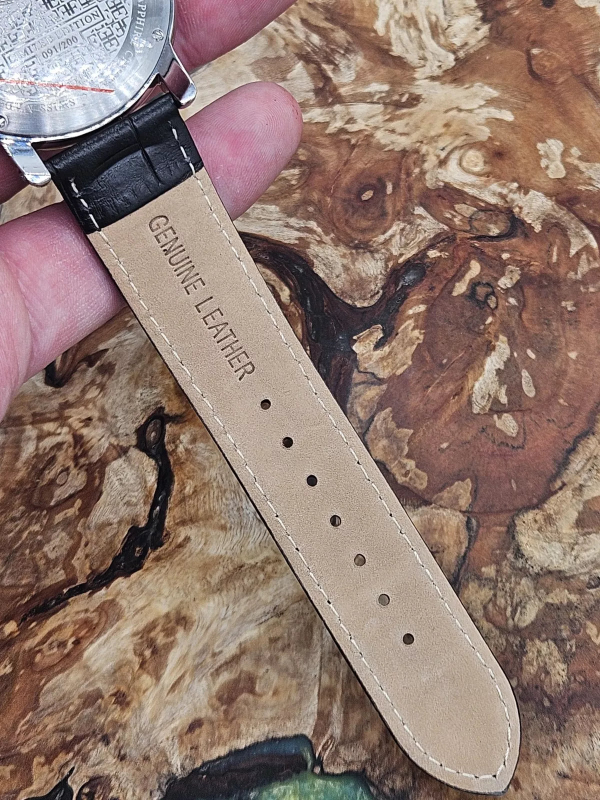 Mens Ex Display Thomas Earnshaw Limited Edition 1 Of 200 Quartz Watch, Sandstone