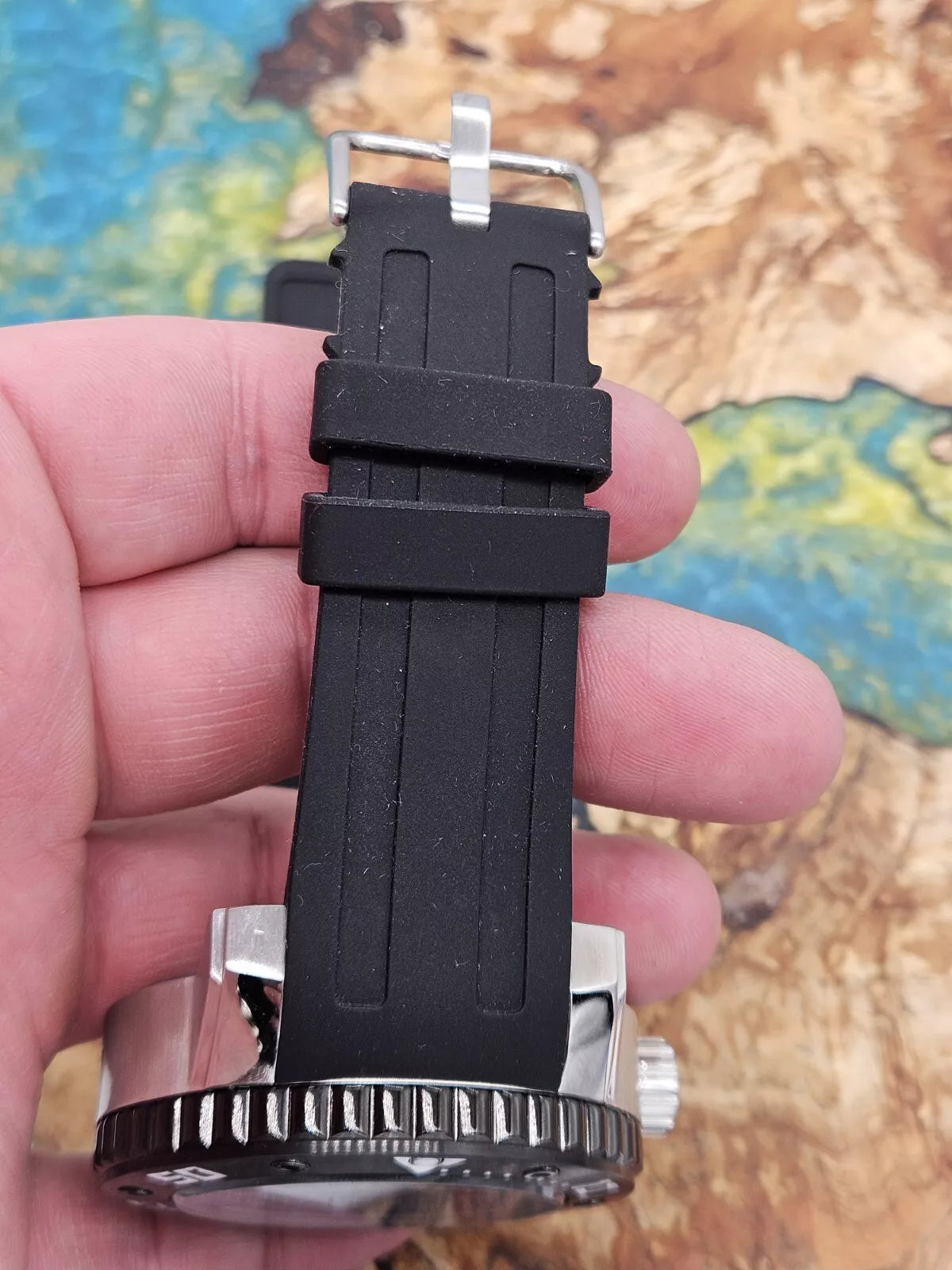 Swiss Eagle Mens Swiss Eagle Abyss Watch SE-9073-0B, 1000m Dive Watch.