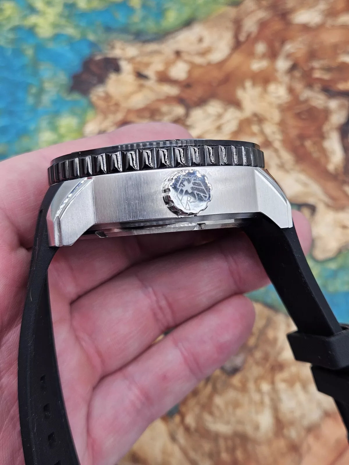 Swiss Eagle Mens Swiss Eagle Abyss Watch SE-9073-0B, 1000m Dive Watch.