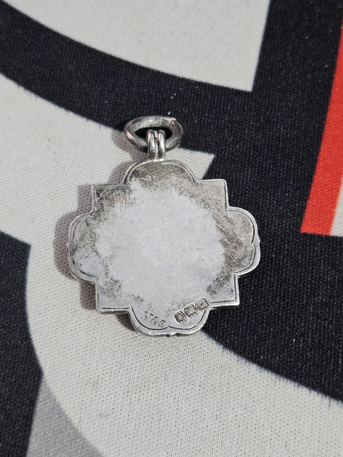 Birmingham District Works Amateur Football Association Silver Fob Medal. 1913-14