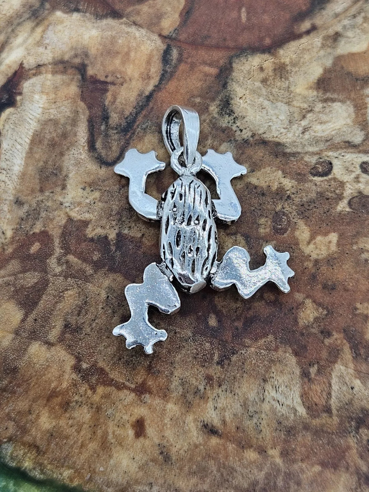 Sterling Silver 925 Frog Pendant, Brand New Stock!