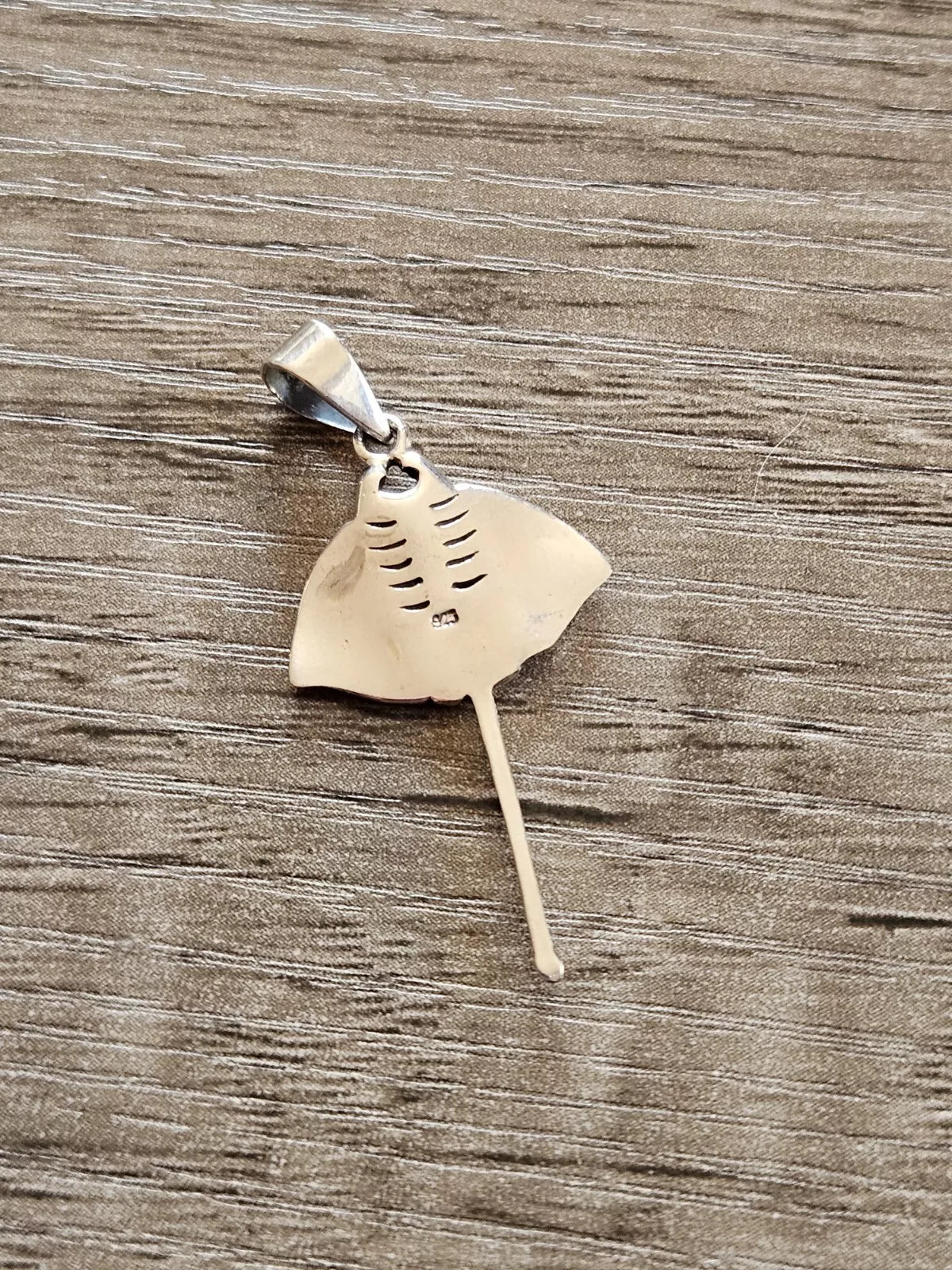 Sterling Silver 925 Stingray Pendant, Brand New Stock!